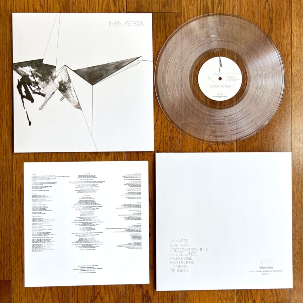LINEA ASPERA (10TH ANNIVERSARY CLEAR VINYL) main product photo