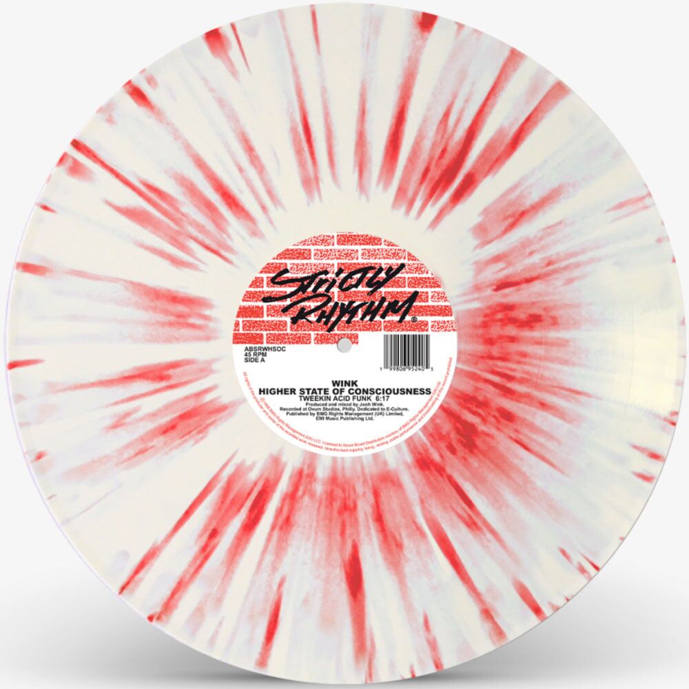 HIGHER STATE OF CONSCIOUSNESS (RED / WHITE SPLATTER VINYL) main product photo
