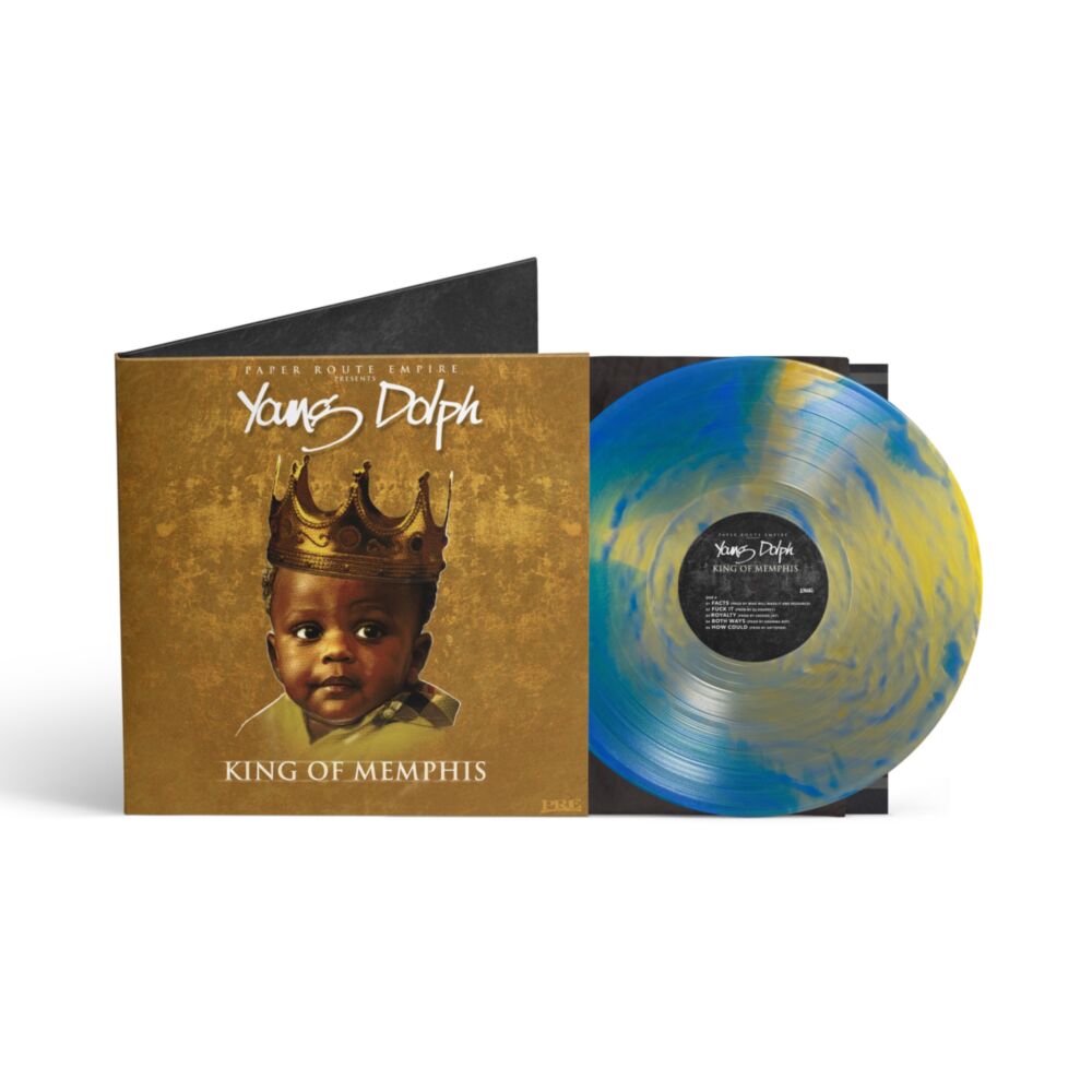 KING OF MEMPHIS (10 YEAR ANNIVERSARY - ROYALTY BLUE & GOLD VINYL) main product photo