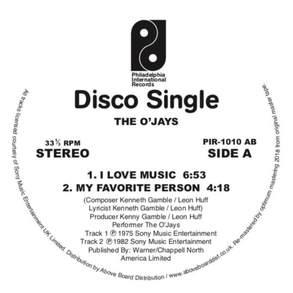 I LOVE MUSIC (2026 REPRESS)