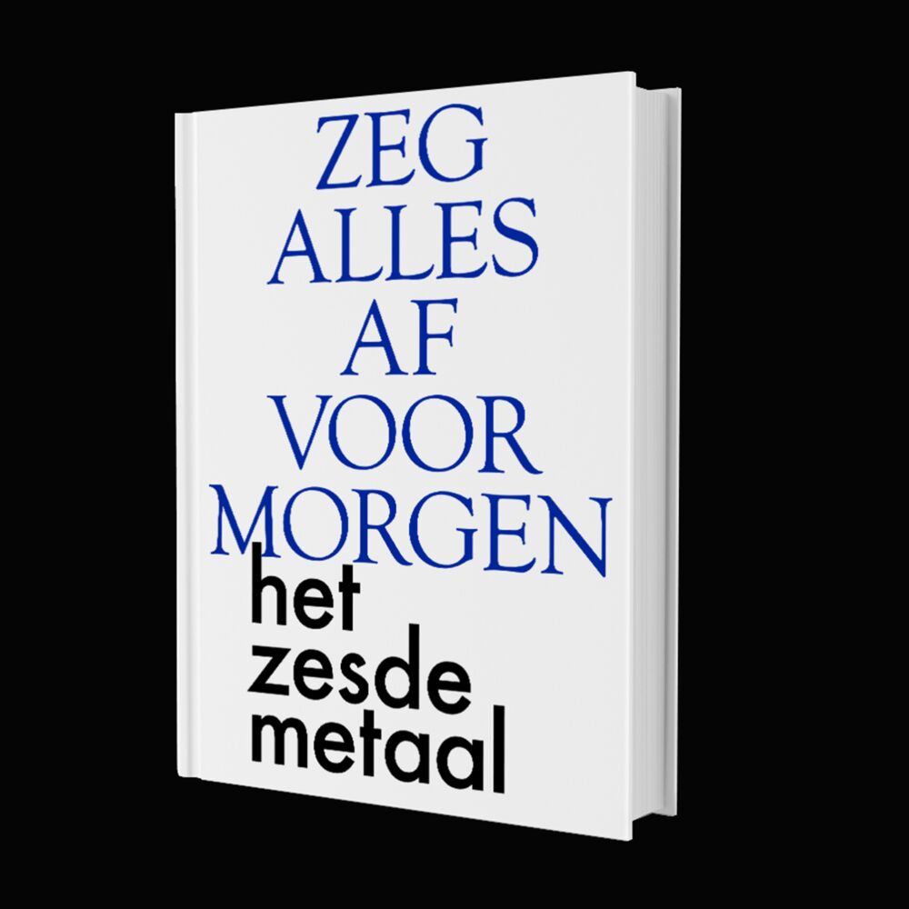 ZEG ALLES AF VOOR MORGEN BOOK + CD main product photo
