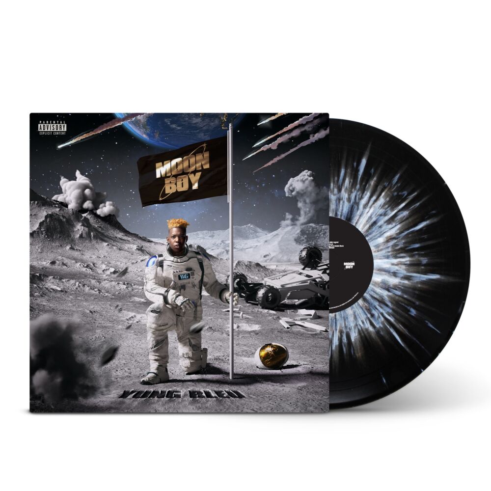 MOON BOY (BLACK VINYL WITH WHITE SPLATTER) main product photo