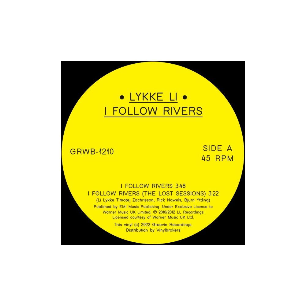 I FOLLOW RIVERS (INCL THE MAGICIAN REMIX) main product photo
