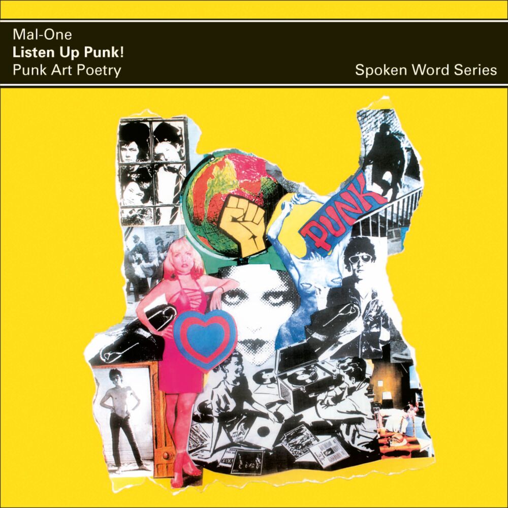 LISTEN UP PUNK! PUNK ART POETRY, SPOKEN WORD ALBUM main product photo