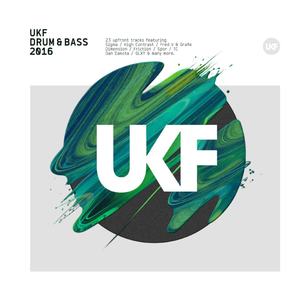 UKF DRUM & BASS 2016 (CD+MP3) main product photo